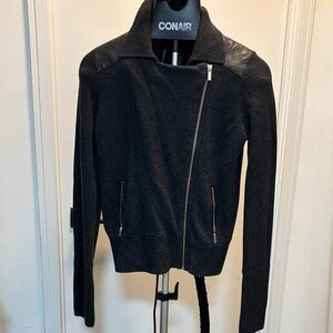 Banana Republic Black Leather Jacket